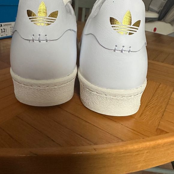 Adidas Superstar 82 Men’s off white sneakers NEW in box! - Picture 7 of 7